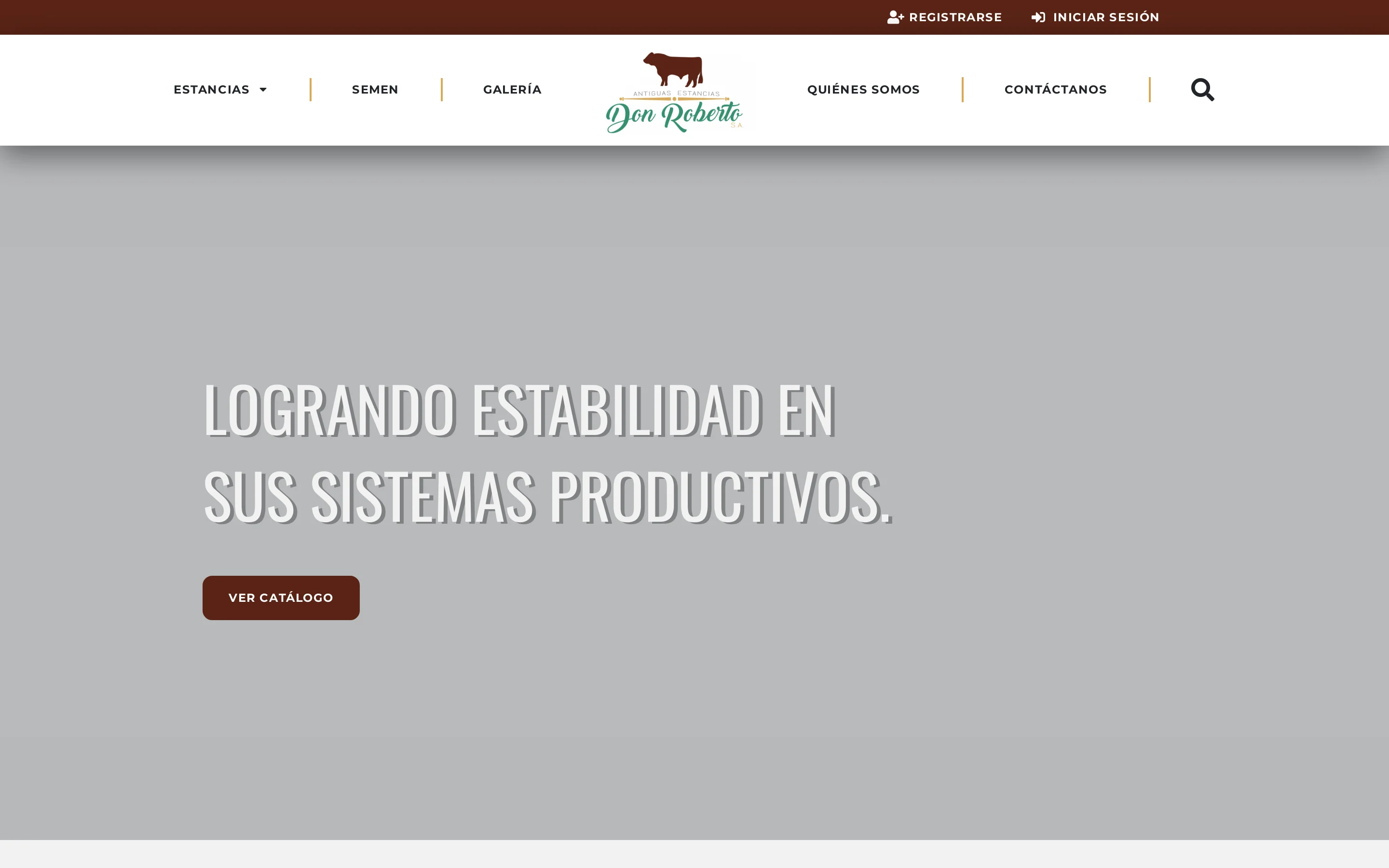 Screenshot of Estancias Don Roberto
